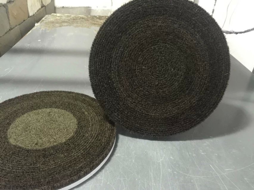 马毛圆盘刷